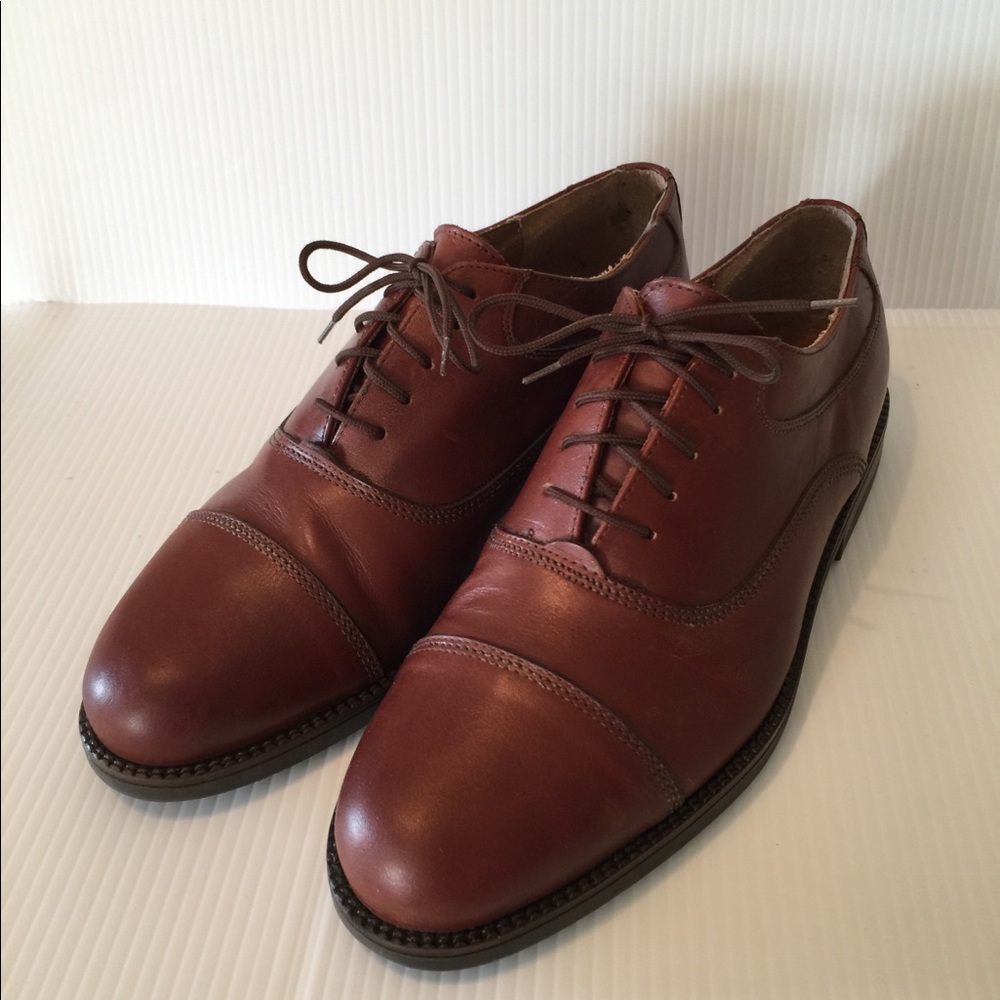 Men’s Florsheim Brown Leather Dress Shoes sz 11D